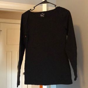 Black long sleeve shirt